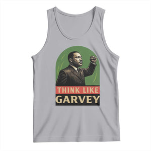Think Like Garvey Tank Top Civil Rights Leader Gift TS12 Athletic Heather Print Your Wear