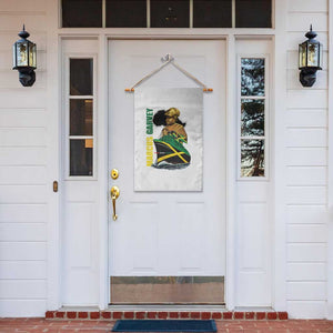 Marcus Garvey Jamaica Pride Garden Flag One God One Aim One Destiny TS12 Print Your Wear