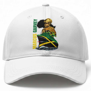 Marcus Garvey Jamaica Pride Baseball Cap One God One Aim One Destiny TS12 Print Your Wear