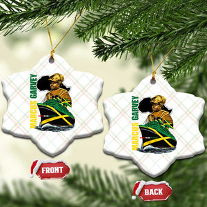 Marcus Garvey Jamaica Pride Ceramic Ornament One God One Aim One Destiny TS12 Print Your Wear