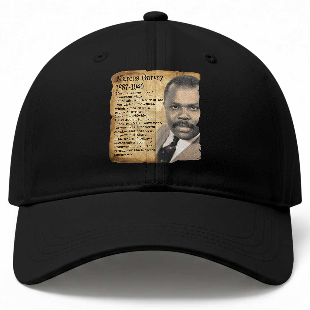 Marcus Garvey Baseball Cap Strong Black History Leader TS12 Print Your Wear