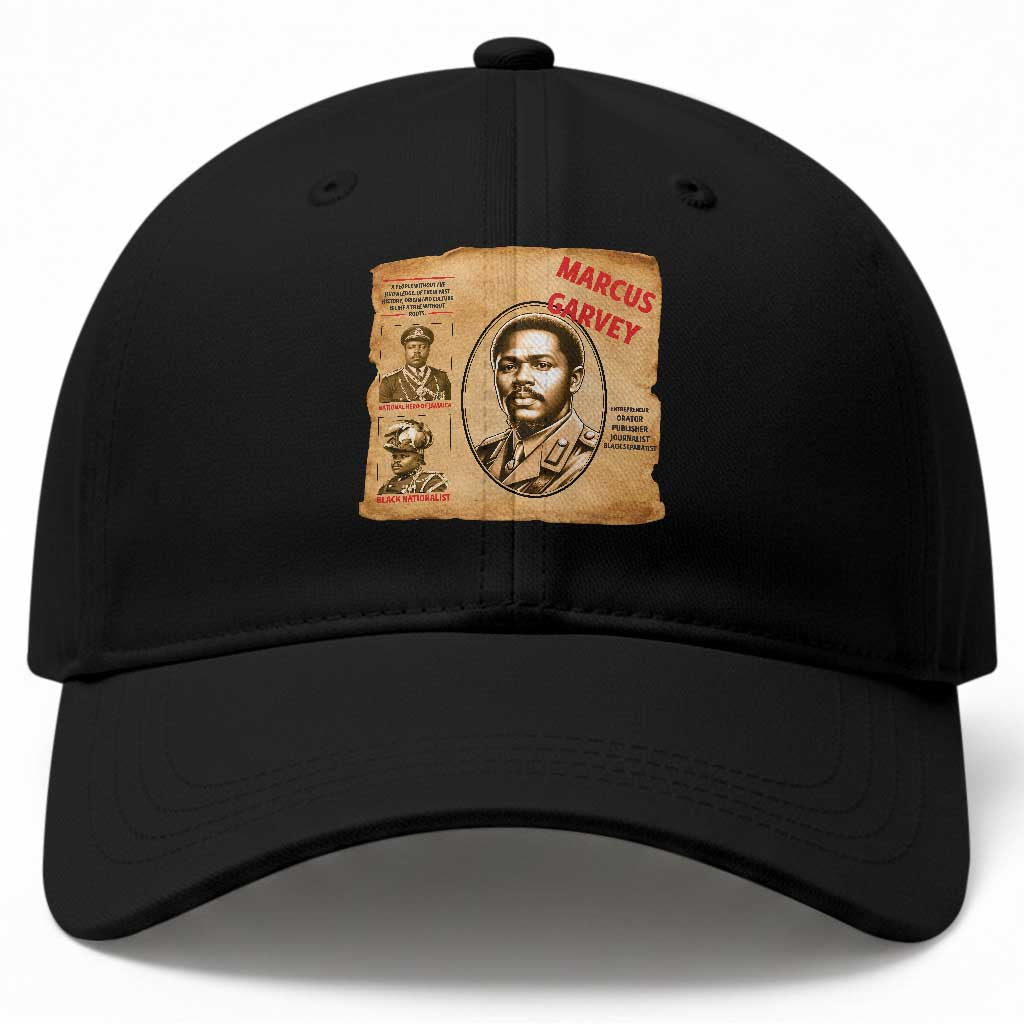 Marcus Garvey Baseball Cap First National Hero Of Jamaica Legacy TS12 Print Your Wear