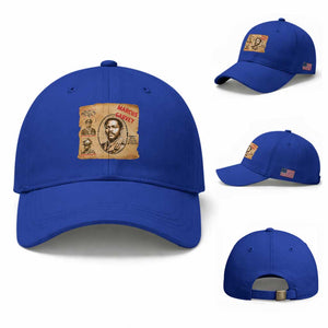 Marcus Garvey Baseball Cap First National Hero Of Jamaica Legacy TS12 Baseball Cap Universal Fit Royal Blue Print Your Wear