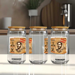 Marcus Garvey Glass Can First National Hero Of Jamaica Legacy TS12 Print Your Wear