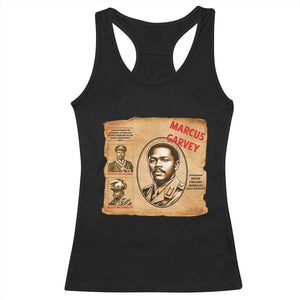 Marcus Garvey Racerback Tank Top First National Hero Of Jamaica Legacy TS12 Black Print Your Wear