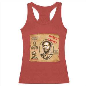 Marcus Garvey Racerback Tank Top First National Hero Of Jamaica Legacy TS12 Red Print Your Wear