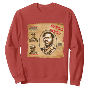 Marcus Garvey Sweatshirt First National Hero Of Jamaica Legacy TS12 Red Print Your Wear