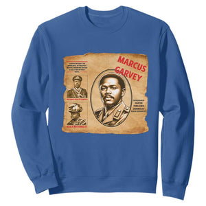 Marcus Garvey Sweatshirt First National Hero Of Jamaica Legacy TS12 Royal Blue Print Your Wear
