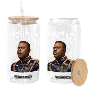 Vintage Black History Hero Marcus Garvey Glass Can Black Pride TS12 Print Your Wear
