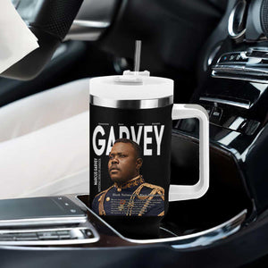 Vintage Black History Hero Marcus Garvey Tumbler With Handle Black Pride TS12 Print Your Wear
