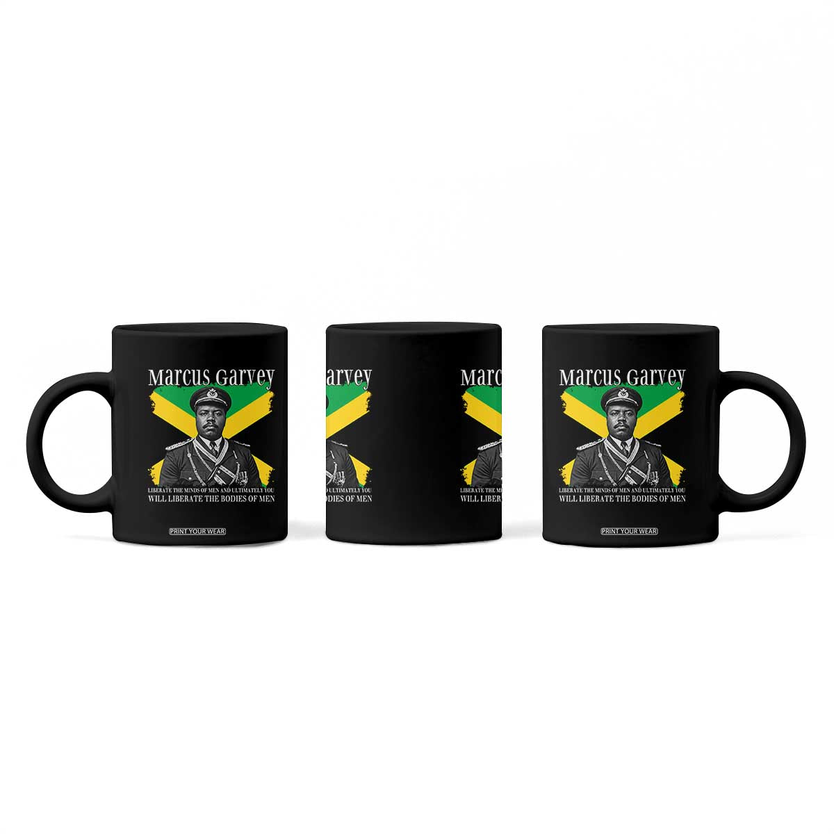 Marcus Garvey Liberation Quote Coffee Mug Liberate The Minds Of Men TS12 Print Your Wear