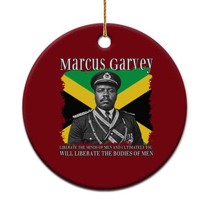 Marcus Garvey Liberation Quote Ceramic Ornament Liberate The Minds Of Men TS12 1pc Red Print Your Wear