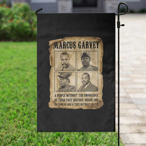 Vintage Marcus Garvey Quote Garden Flag A People Without Knowledge Of Their Past TS12 Print Your Wear
