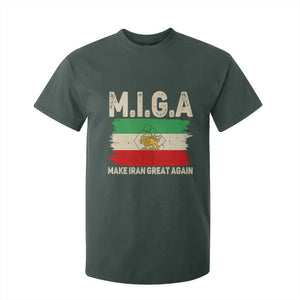 Make Iran Great Again T Shirt For Kid Iran 2026 Resistance TS12 Dark Forest Green Print Your Wear