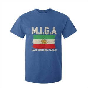 Make Iran Great Again T Shirt For Kid Iran 2026 Resistance TS12 Royal Blue Print Your Wear