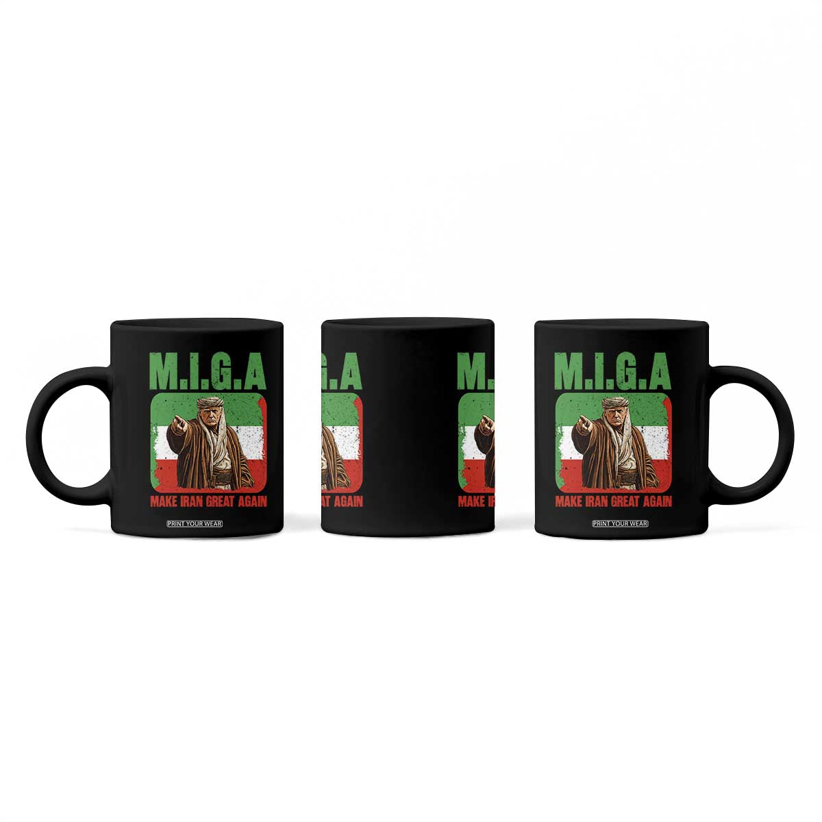 Make Iran Great Again Coffee Mug Free Iran Protest TS12 Print Your Wear