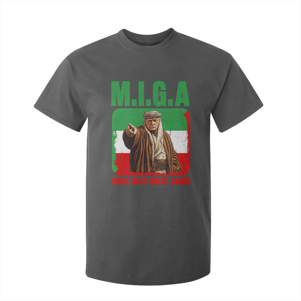 Make Iran Great Again T Shirt For Kid Free Iran Protest TS12 Dark Heather Print Your Wear