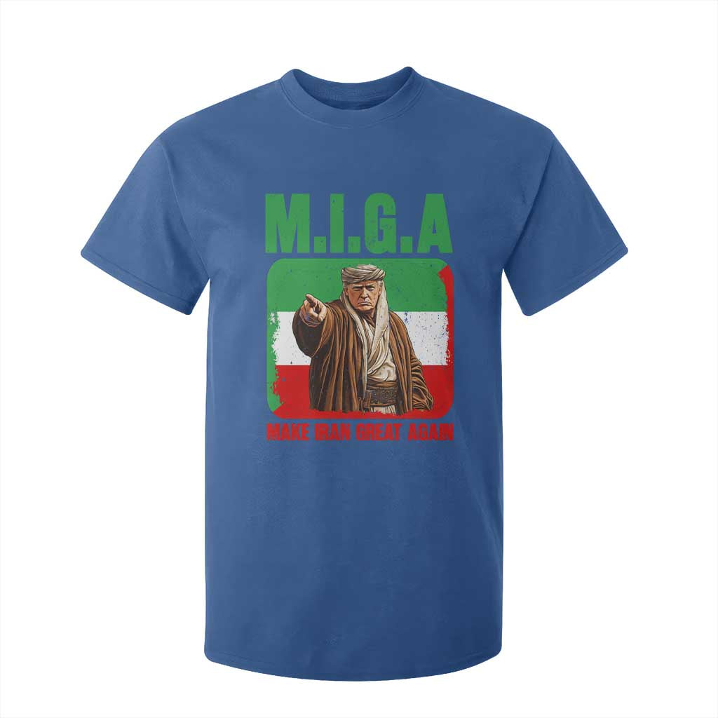 Make Iran Great Again T Shirt For Kid Free Iran Protest TS12 Royal Blue Print Your Wear
