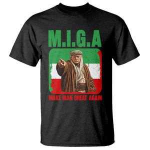 Make Iran Great Again T Shirt - Free Iran Protest TS12 Black Print Your Wear