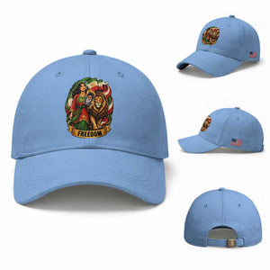 Woman Life Freedom Baseball Cap Iranian Women Resistance Pride TS12 Baseball Cap Universal Fit Light Blue Print Your Wear