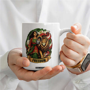 Woman Life Freedom Coffee Mug Iranian Women Resistance Pride TS12 Print Your Wear