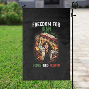 Iran Womens Protest Garden Flag Freedom For Iran Resistance Movement TS12 Print Your Wear