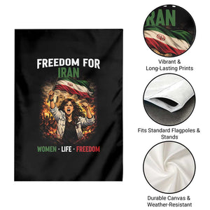 Iran Womens Protest Garden Flag Freedom For Iran Resistance Movement TS12 Print Your Wear