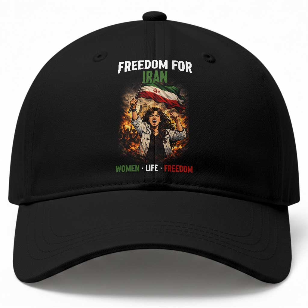 Iran Womens Protest Baseball Cap Freedom For Iran Resistance Movement TS12 Print Your Wear