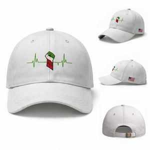 Free Iran Baseball Cap Patriotic Heartbeat Flag Movement Gift TS12 Baseball Cap Universal Fit White Print Your Wear