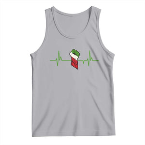 Free Iran Tank Top Patriotic Heartbeat Flag Movement Gift TS12 Athletic Heather Print Your Wear