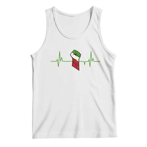 Free Iran Tank Top Patriotic Heartbeat Flag Movement Gift TS12 White Print Your Wear