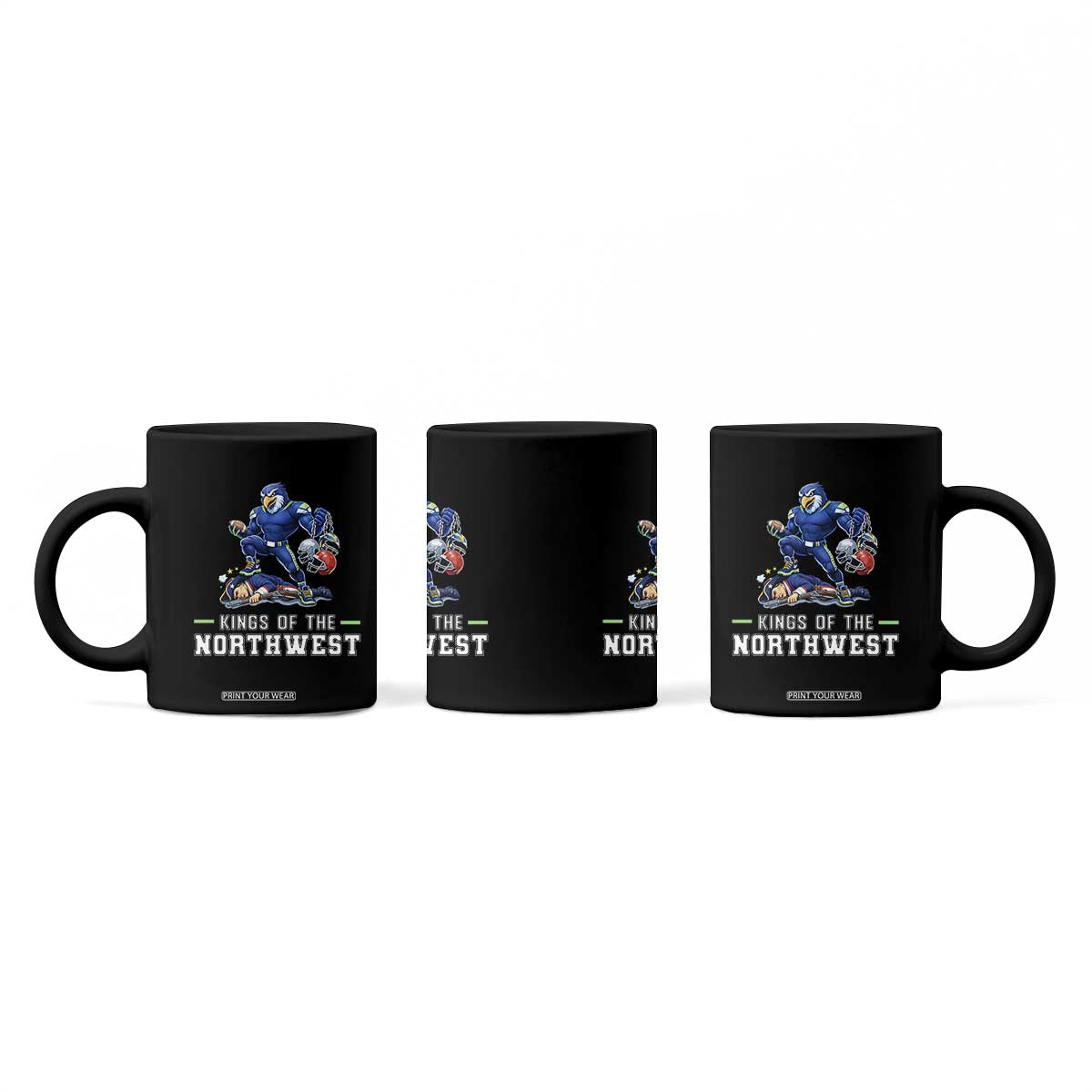 Kings Of The Northwest Coffee Mug Funny Seattle Dominates New England TS12 Print Your Wear