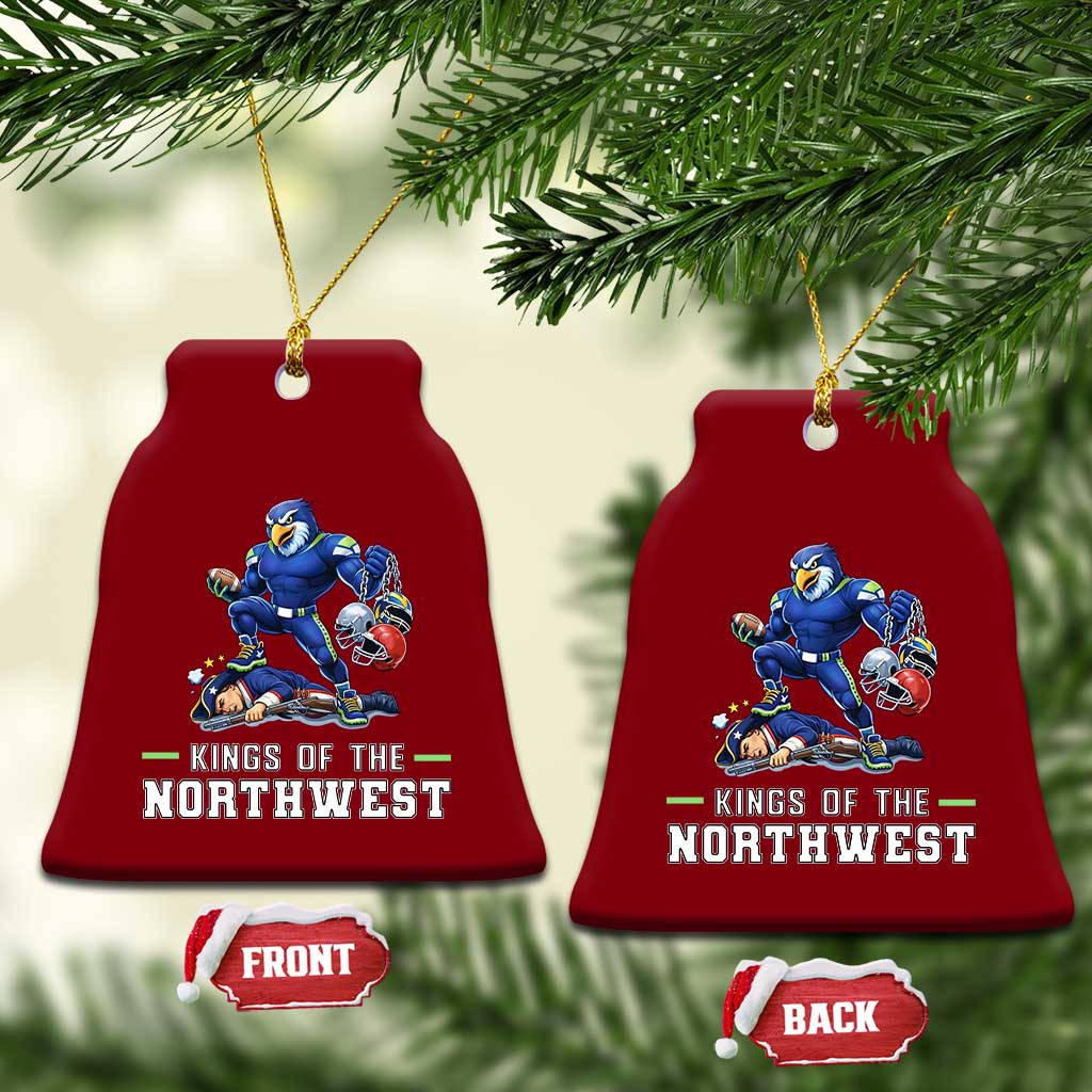 Kings Of The Northwest Ceramic Ornament Funny Seattle Dominates New England TS12 Print Your Wear