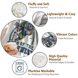 Kings Of The Northwest Throw Blanket 12s Fan Pride TS12 Print Your Wear