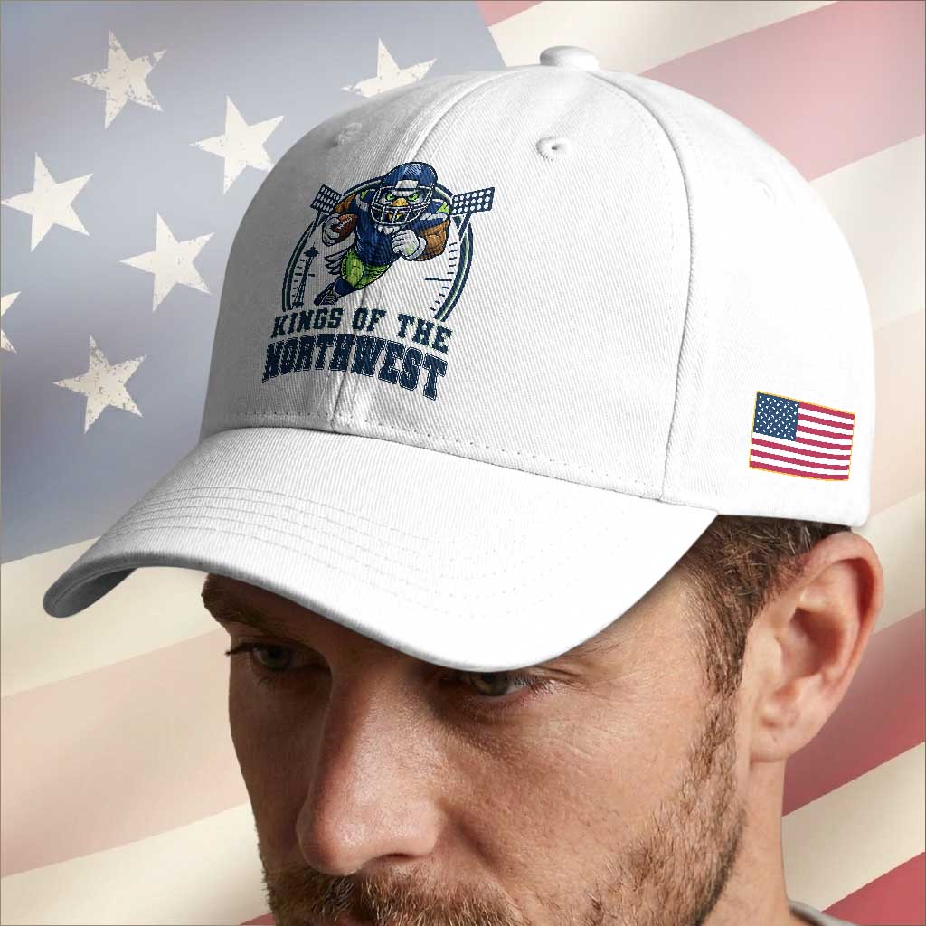 Kings Of The Northwest Baseball Cap 12s Fan Pride TS12 Print Your Wear