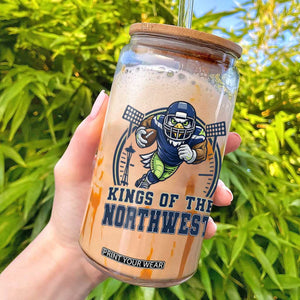 Kings Of The Northwest Glass Can 12s Fan Pride TS12 White Print Your Wear