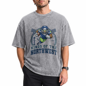 Kings Of The Northwest Washed Cotton T-Shirt 12s Fan Pride