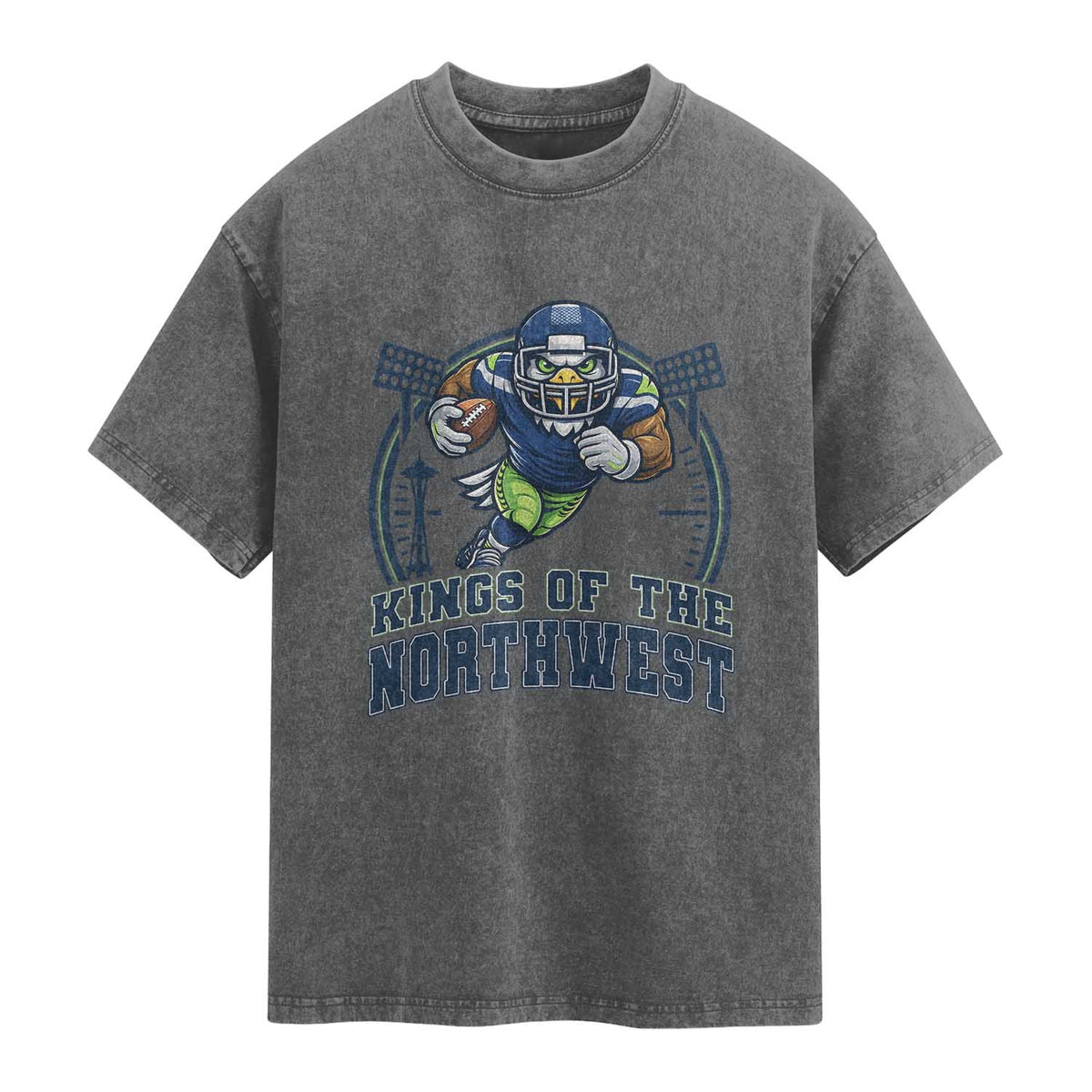 Kings Of The Northwest Washed Cotton T-Shirt 12s Fan Pride