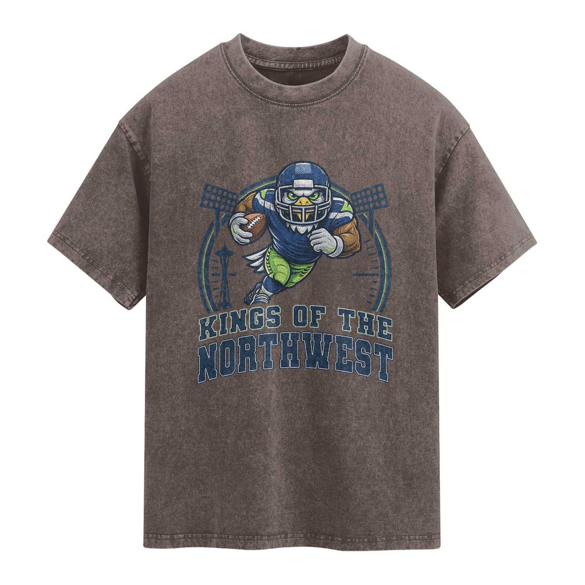 Kings Of The Northwest Washed Cotton T-Shirt 12s Fan Pride