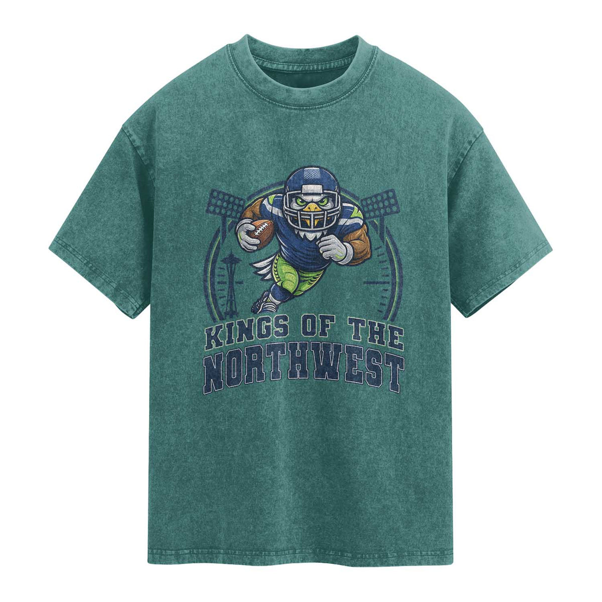 Kings Of The Northwest Washed Cotton T-Shirt 12s Fan Pride