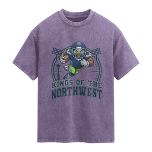 Kings Of The Northwest Washed Cotton T-Shirt 12s Fan Pride