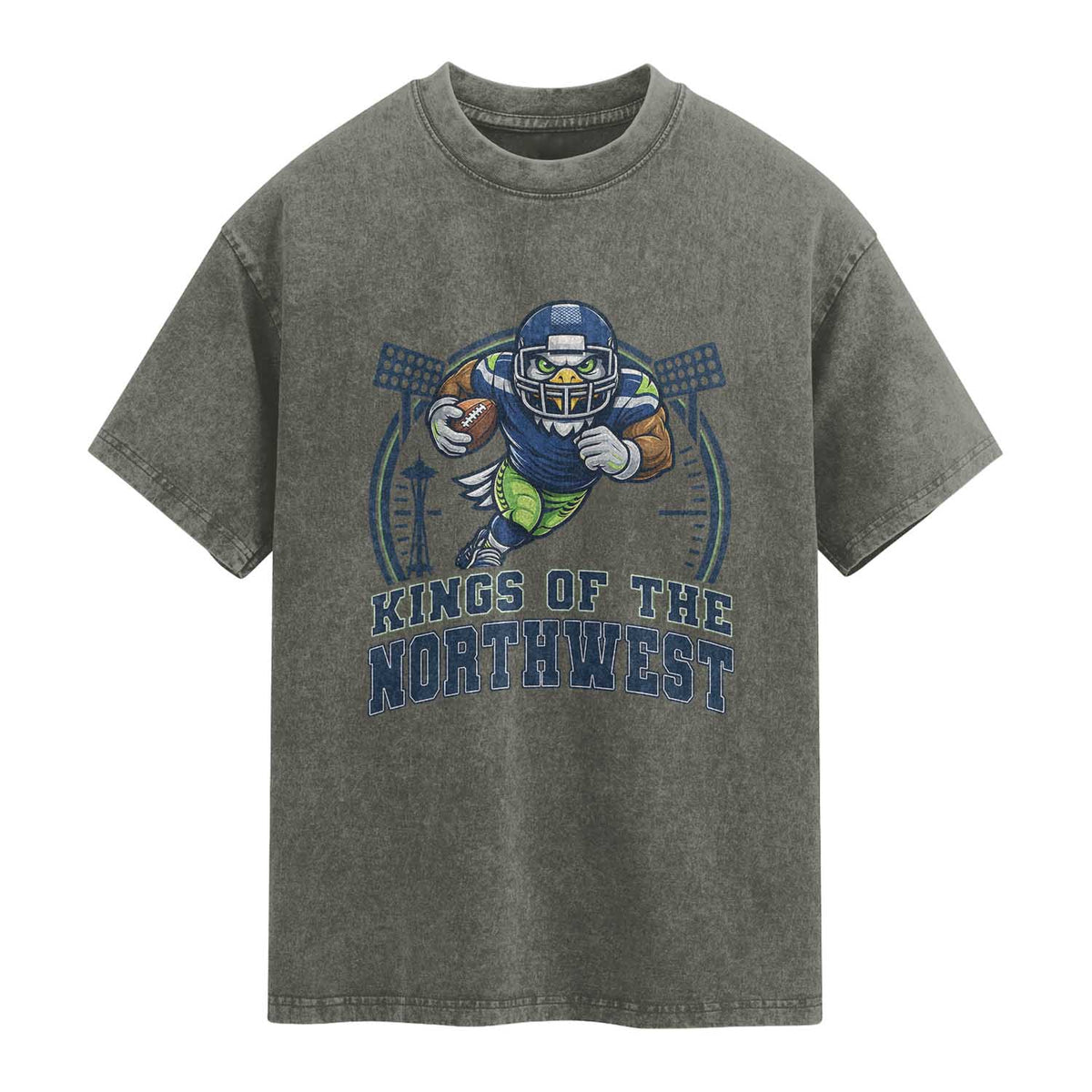 Kings Of The Northwest Washed Cotton T-Shirt 12s Fan Pride