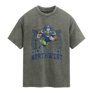 Kings Of The Northwest Washed Cotton T-Shirt 12s Fan Pride