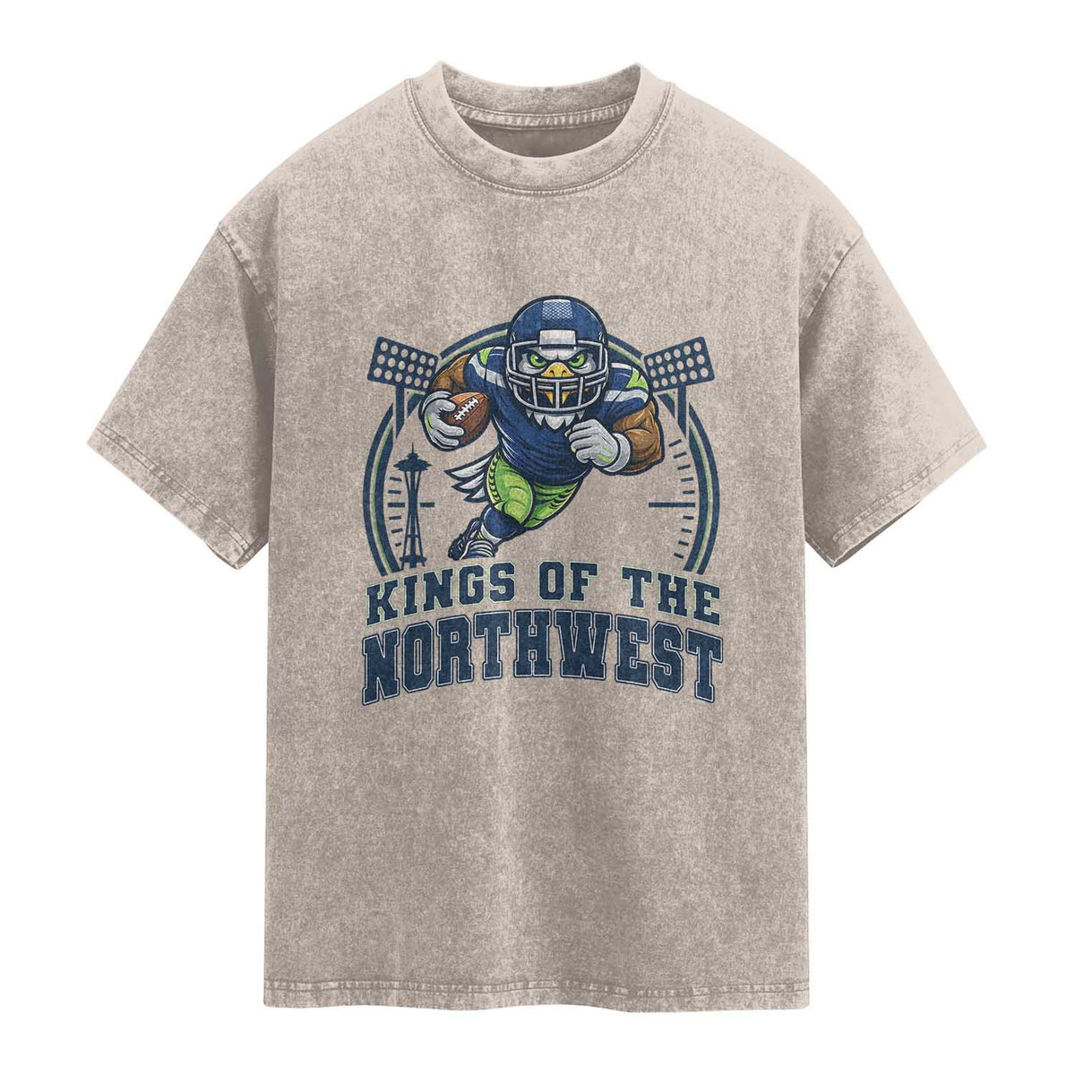Kings Of The Northwest Washed Cotton T-Shirt 12s Fan Pride