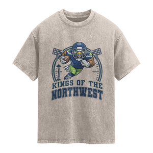 Kings Of The Northwest Washed Cotton T-Shirt 12s Fan Pride