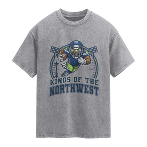 Kings Of The Northwest Washed Cotton T-Shirt 12s Fan Pride