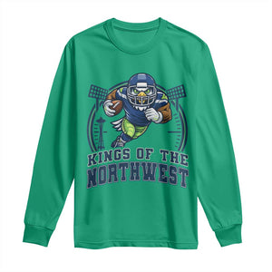 Kings Of The Northwest Long Sleeve Shirt 12s Fan Pride TS12 Irish Green Print Your Wear