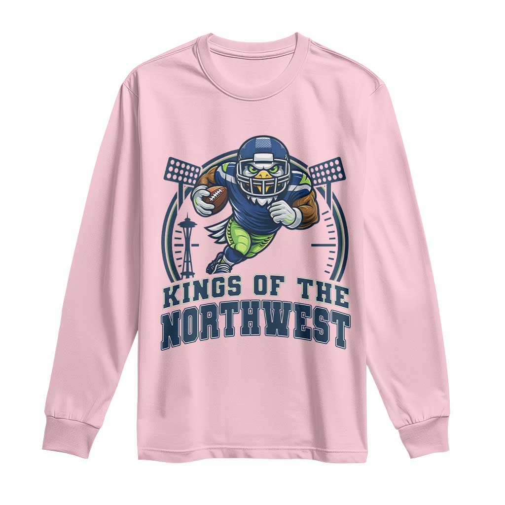 Kings Of The Northwest Long Sleeve Shirt 12s Fan Pride TS12 Light Pink Print Your Wear