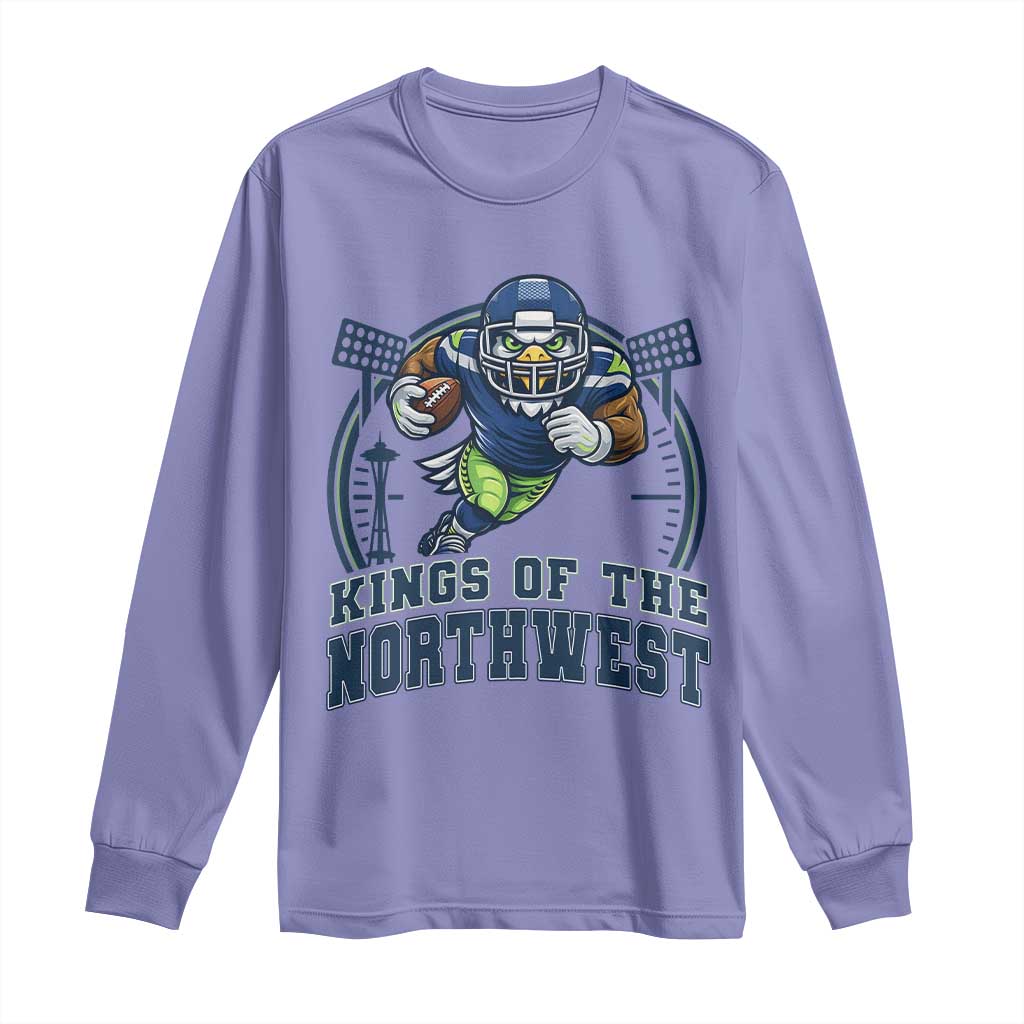 Kings Of The Northwest Long Sleeve Shirt 12s Fan Pride TS12 Violet Print Your Wear