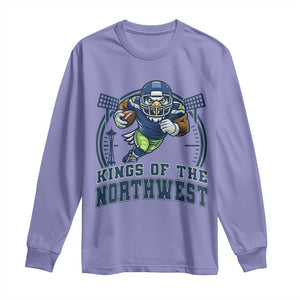 Kings Of The Northwest Long Sleeve Shirt 12s Fan Pride TS12 Violet Print Your Wear